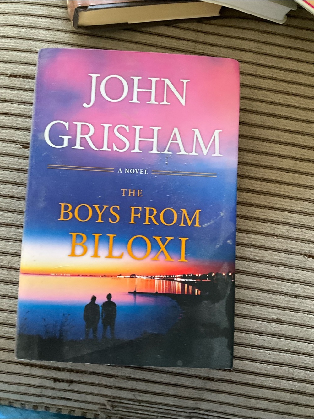 — The Boys from Biloxi Hardcover (Pink and Blue Gradient Cover)